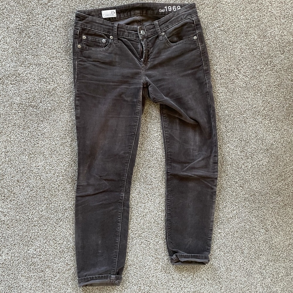 Brown corduroy Gap pants